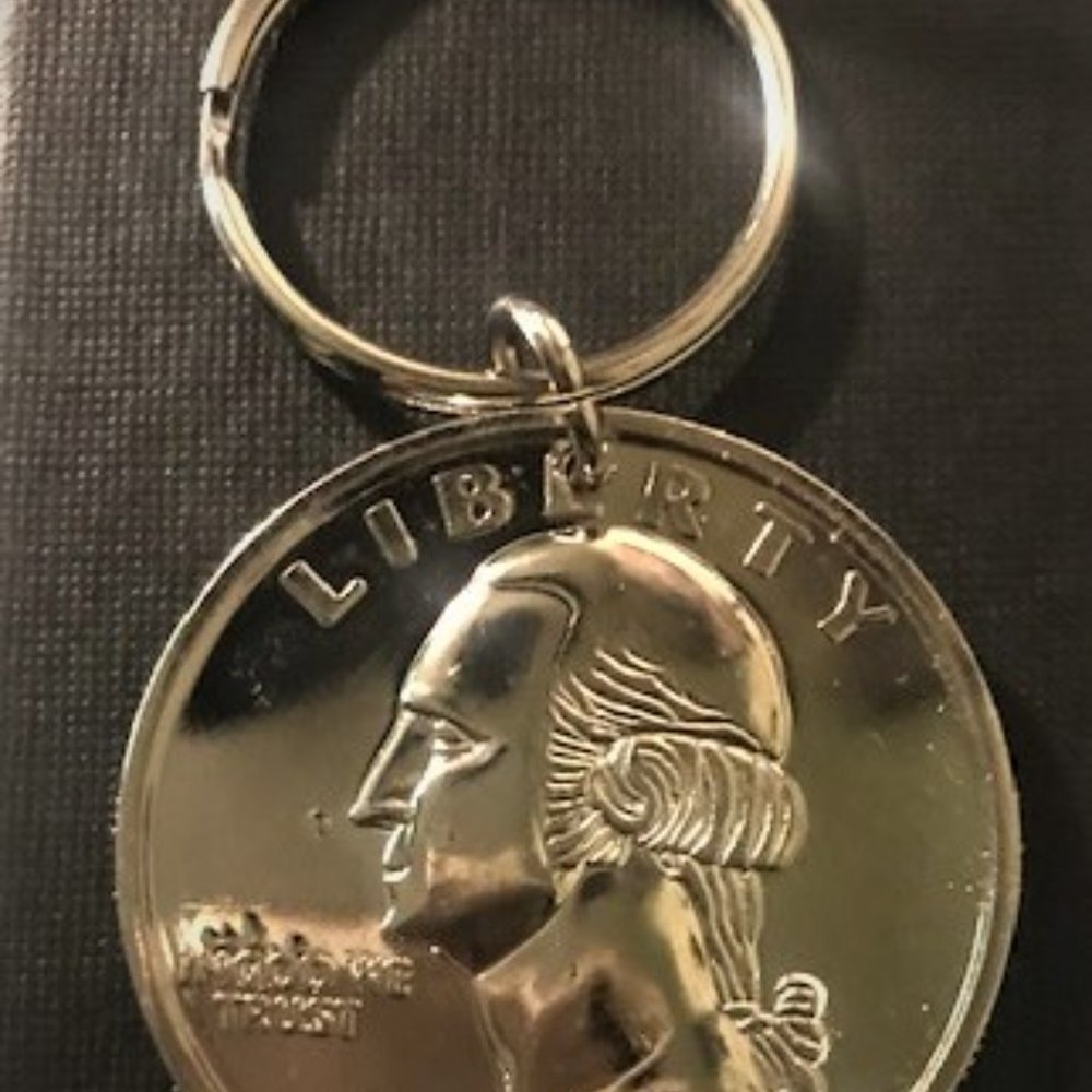 Bicentennial Coin Key Chain - Picture 3 of 3